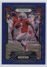 2024 Panini Prizm Draft Picks Blue Wave Prizm 146/249 Miyan Williams #162 1mo2