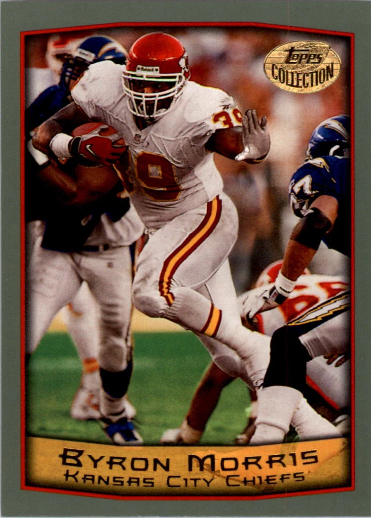 Byron Morris trading card
