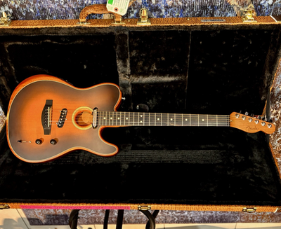 Fender Acoustasonic Tele Player　MOD Fender American Acoustasonic MOD Telecaster with Hard case 2019