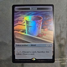 Blood Token X (1) - Jaws: Secret Lair - Rainbow Foil - 4RCards