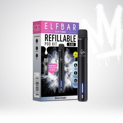 ELFA Turbo by ELFBAR E-Zigarette E-Shisha I Akku Kit Pod System Liquid Pods Set