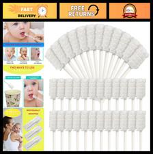 200 PCS Baby Tongue Cleaner Sticks, Disposable Oral Care for Infants 0-36 Months