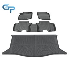 For Honda Fit 2.gen Hatchback 2009-2013 All-weather Tpe Mats Rear Cargo Tray