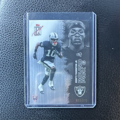 Topps Signature Class 2025 Dont'e Thornton Jr Raiders #181 RC /275