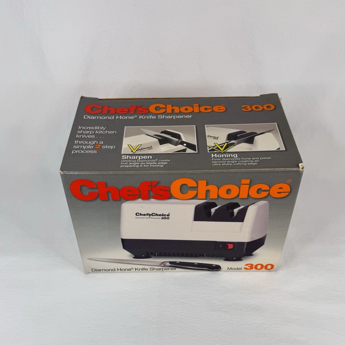 CHEFS CHOICE Model 300 Diamond Hone Knife Sharpener