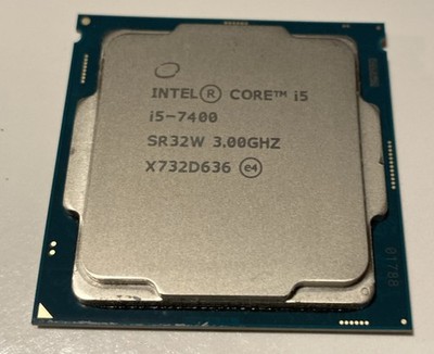 Intel Core i5-7400 3.00GHz Quad-Core Processor X732D636