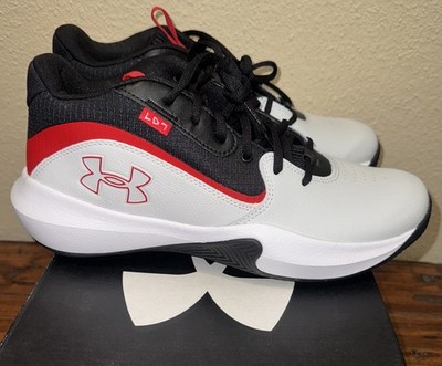 Under Armour Lockdown 7 - Grey / Castlerock / Red - Men 11.5 or Women s 13 NEW