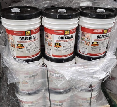 #ad Seal Krete 5 Gal. Original Waterproofing Primer Sealer Clear Basement Gallon Buc $59.88