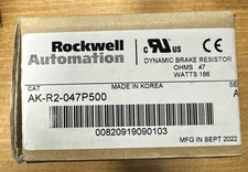 ROCKWELL  AUTOMATION AK-R2-047P500 DYNAMIC BRAKE RESISTOR **NEW IN BOX**