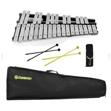 Portable 30-Note Glockenspiel Xylophone Vibraphone Set
