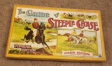 Rare The Game of Steeple Chase Popular Edition Parker Brothers 1890s-1900s