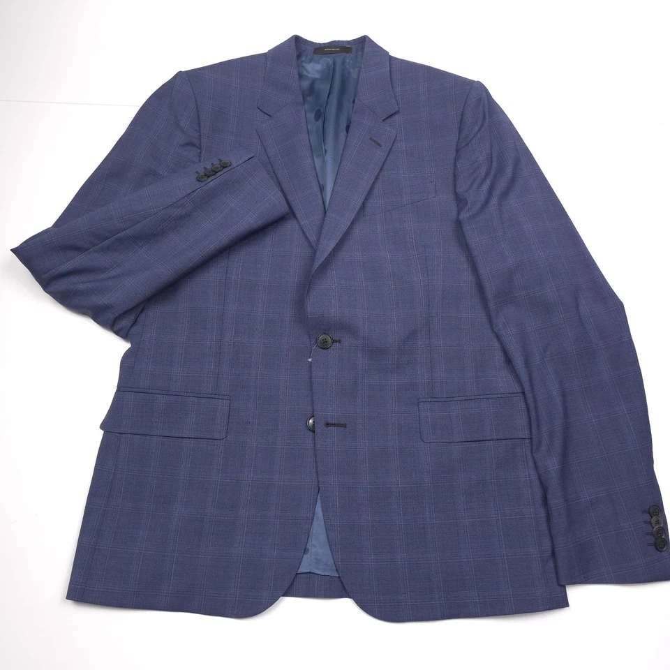 $1195 Traje Paul Smith Soho Azul a Cuadros Calce Ajustado Para Hombre Talla US 40R (EU 50R) Foto 2 de 4