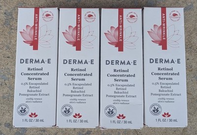 4 Derma-E Retinol Concentrated Serum 4 X 1 Fl Oz Use By 9/26
