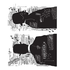 Tim Holtz Stampers Anonymous "EVOLUTION" Rubber Stamp Set CMS262