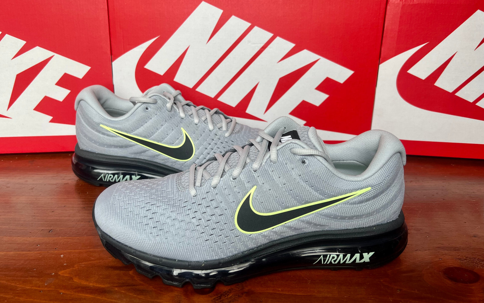 Nike Air Max 2017 'Wolf Grey' Sneaker | Men's Size 11.5