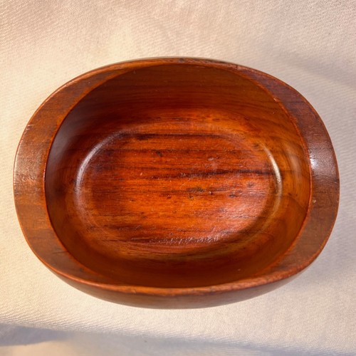 Vintage Teak Nut Bowl Sowe Konst Sweden Scandimodern MCM Sigvard Nilsson Design - Picture 7 of 17