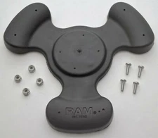 NEW RAM Mount Bendable Rubber Friction Car Dash Base AMPs Holes dashboard gps