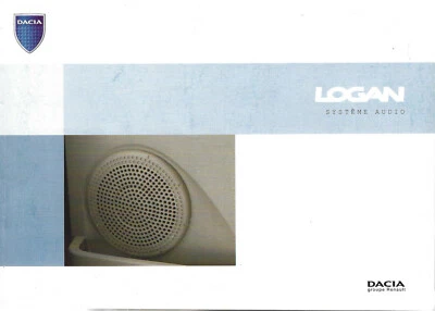 DACIA LOGAN Systeme Audio Bedienungsanleitung 2006 Betriebsanleitung Boekje RN - Bild 1 von 3