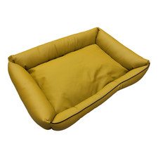 Dog Bed Dog Basket Dog Cushion Dog Sofa Bed Leatherette Basket XXL Green
