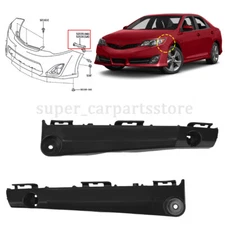 For 2012-2014 Toyota Camry Front Bumper Bracket Support Retainer Pair Set LH+RH