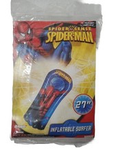 Spider Man Inflatable Surfer 27'' By MARVEL ENTERTAINMENT 2009. Ages 3 Up. NEW