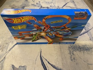 hot wheels criss cross crash track set ebay