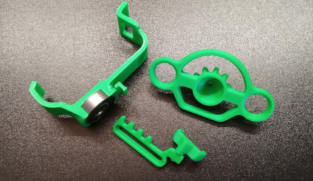 Mini Volante Da Gioco Per PS5 – Accessorio Compatibile 10x6,5x5,7 Cm, In PLA, Impugnatura Ergonomica – Per Giochi Di Corse