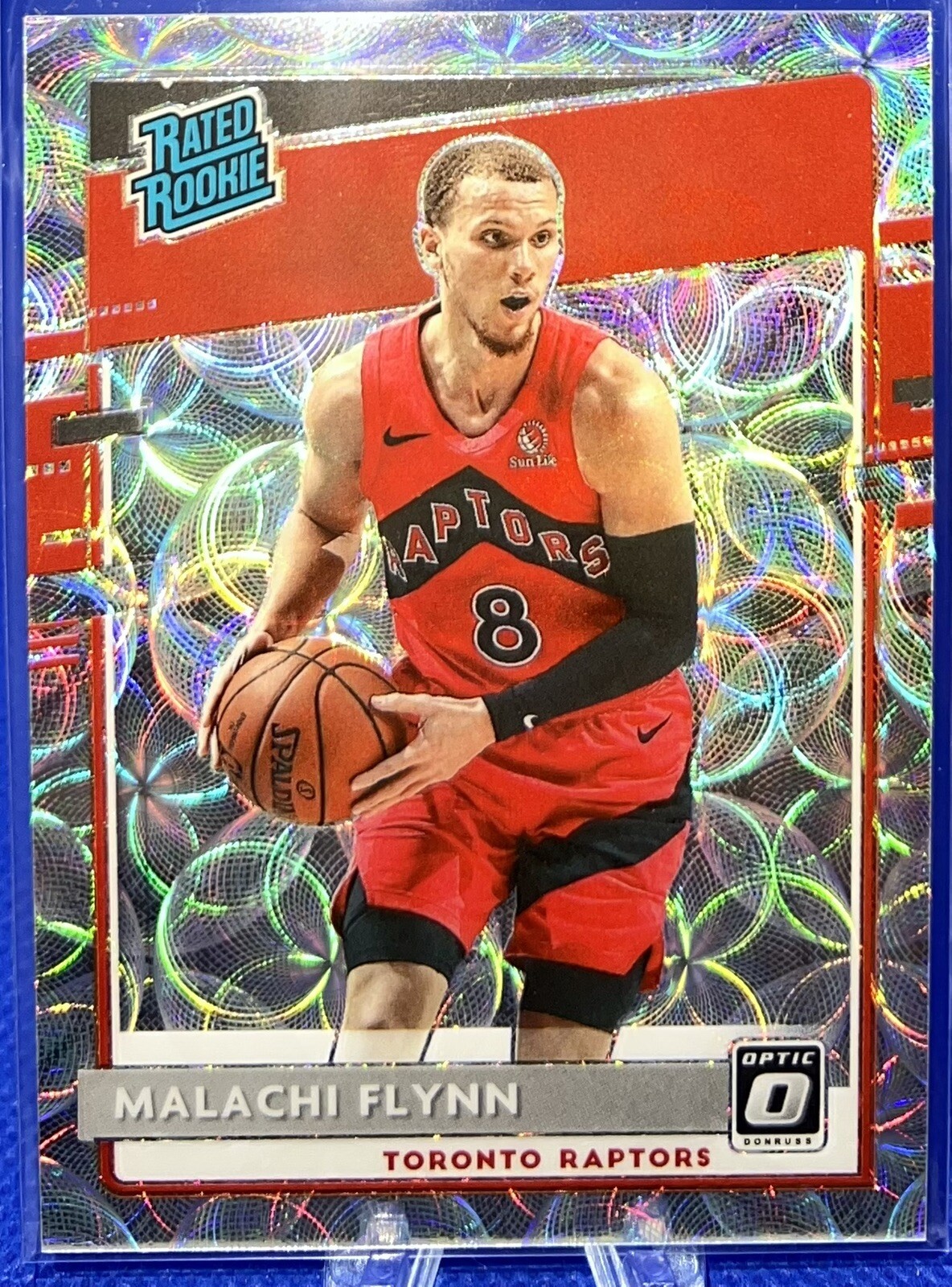 Malachi Flynn 2020-21 Panini Optic Premium Rated Rookie Prizm Silver Scope /249