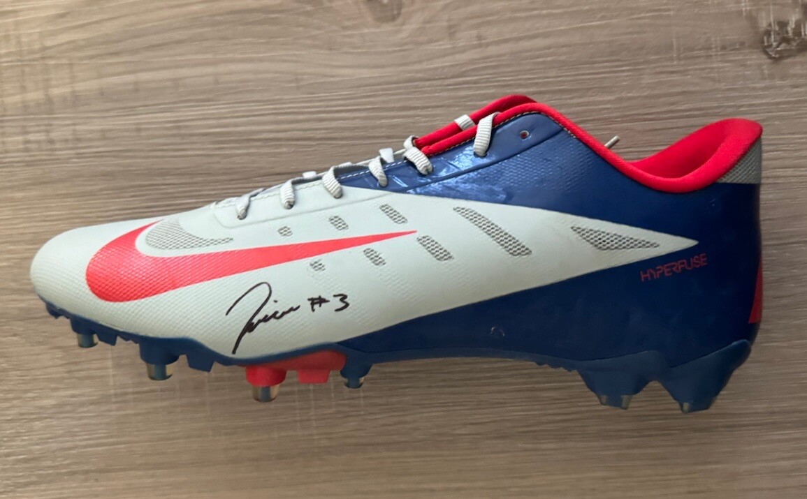 ANTWANE JUICE WELLS SIGNED OLE MISS REBELS NIKE CLEAT BECKETT BAS