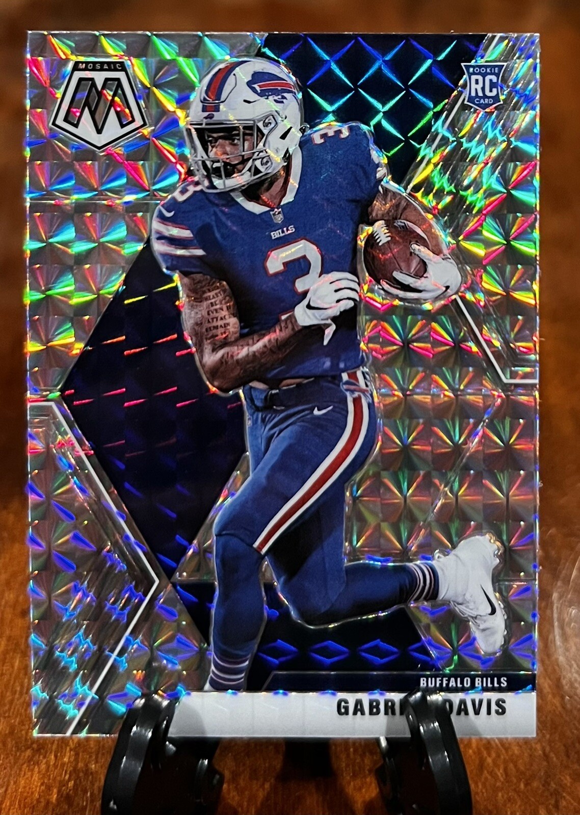 Gabriel Davis 2020 Panini Mosaic RC Silver Prizm Rookie Buffalo Bills #239