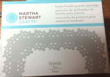 Martha Stewart Crafts Blossom Frame Border Punch Cartridge NEW
