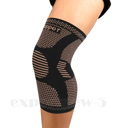 Elastic Knee Sleeve Support Brace for Joint Pain Injury Sprain Knee Cap Compress - Picture 41 of 66