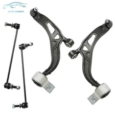 4Pc For 11-17 Ford Explorer Front Lower Control Arm Ball Joint Sway Bar Link Kit