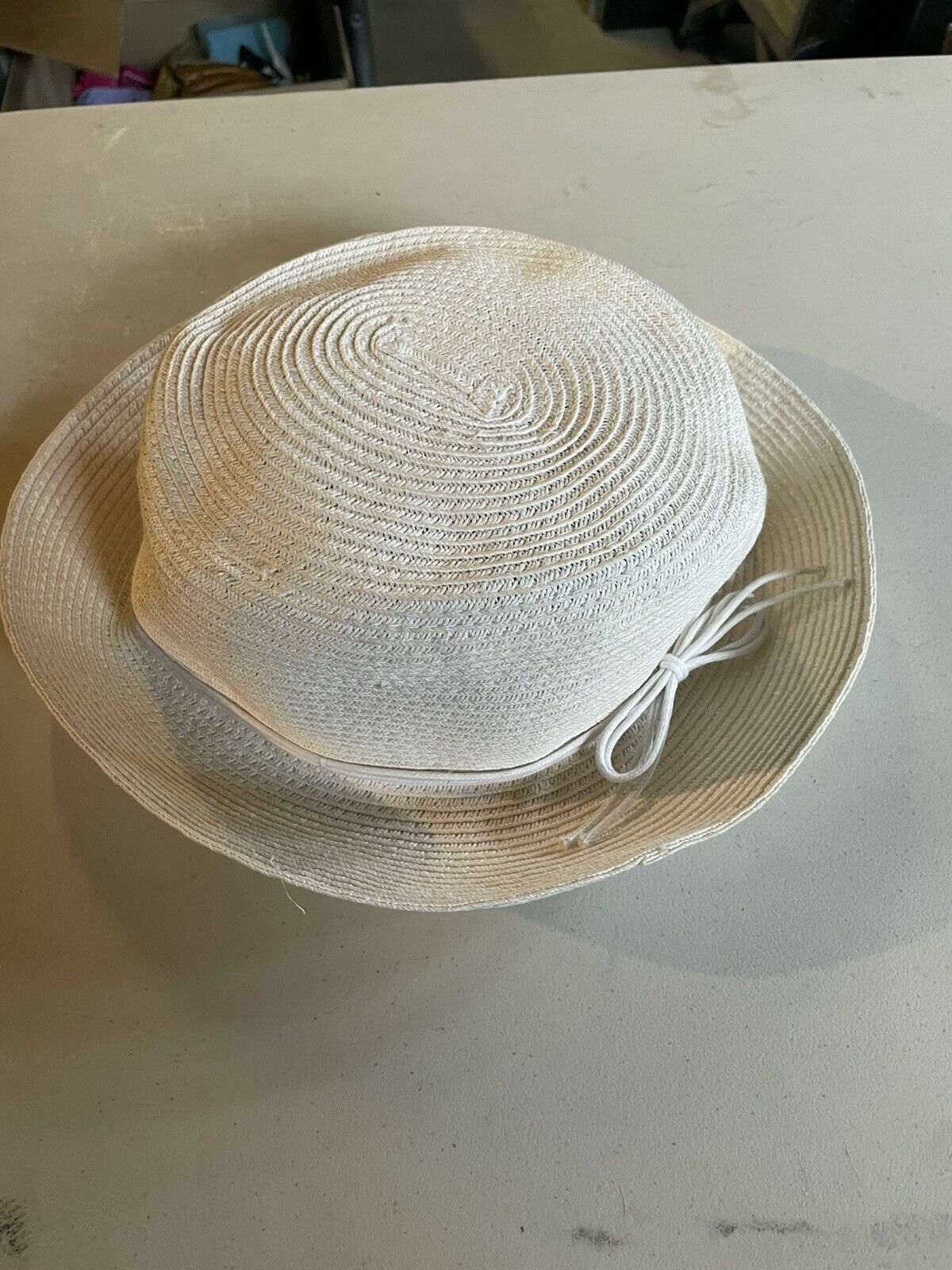 Women's FEDORA Hat Tan with Loop and Beads Croft & Ba… Gem
