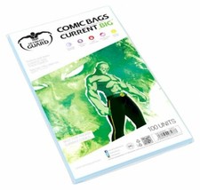 Ultimate Guard pack 100 pochettes comics Current BIG 178x268mm comic bags 75777