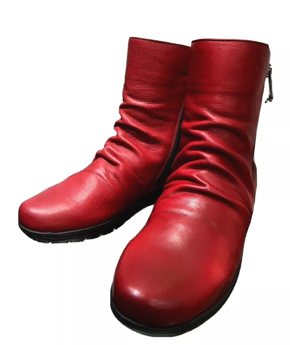 Comfortable soft leather booties 2025