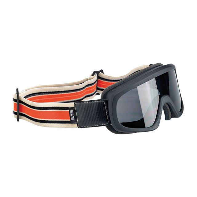 Biltwell Overland Goggle Occhiali Moto Bianco-arancione per Casco Jet |  Acquisti Online su eBay