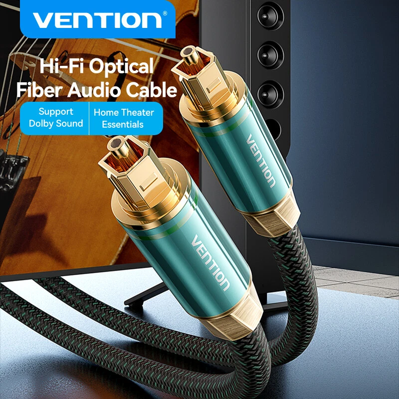 Hi-Fi Optical Fiber Audio Cable Dolby DTS For TV Home Theater Soundbar PS4 XBOX - Image 2 of 4