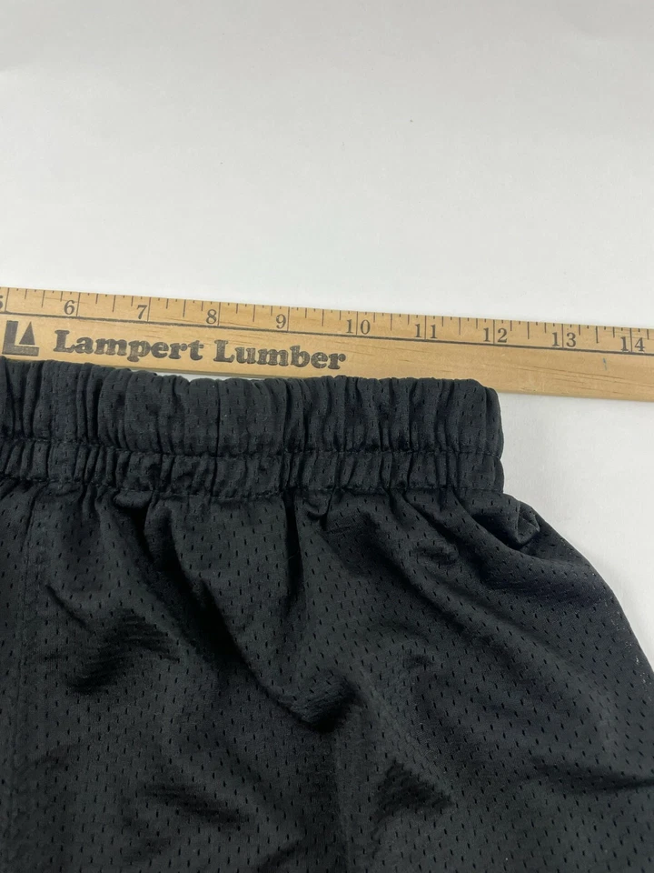 New Balance Athletic Shorts Boys Size Medium 10-12 Black Pull On Activewear - Image 2 of 4