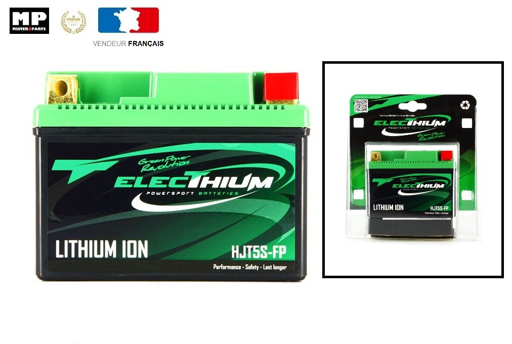 Batterie lithium YTZ5S-BS pour trajets quotidiens en scooter Vespa