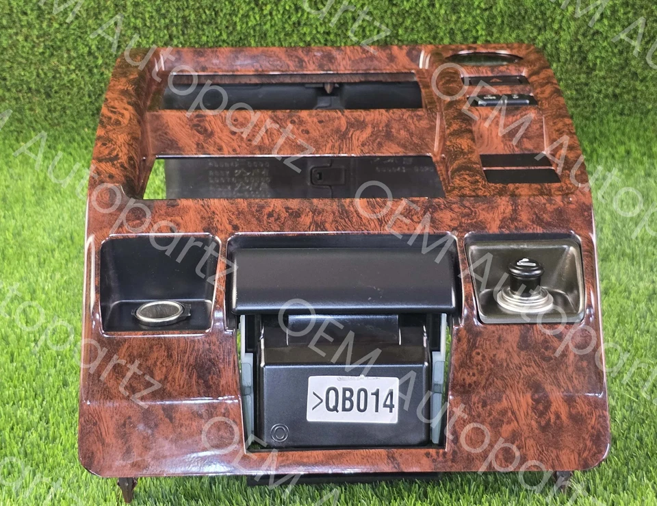 Toyota Land Cruiser 1996-2002 tablero radio embellecedor bisel ventilación de aire con calibre OEM jdm Foto 4 de 4