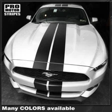 Ford Mustang 2005-2009 & 2013-2017 Over The Top Slim Double Stripes