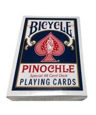 Bicycle PINOCHLE playing cards 1 Deck Blue Poker Magic tricks NEW US