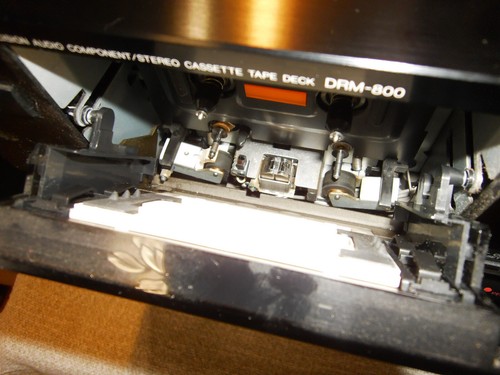 DENON DRM 800, Stereo 3 Head Kassettendeck Vintage Selten, Funk. - noch gut! /25 - Imagen 10 de 22