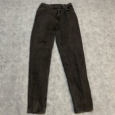 Vintage Wrangler American Jeans Denim Black Western Bareback Womens 13x32 USA