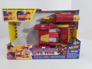 nerf marvel avengers slide blast armor