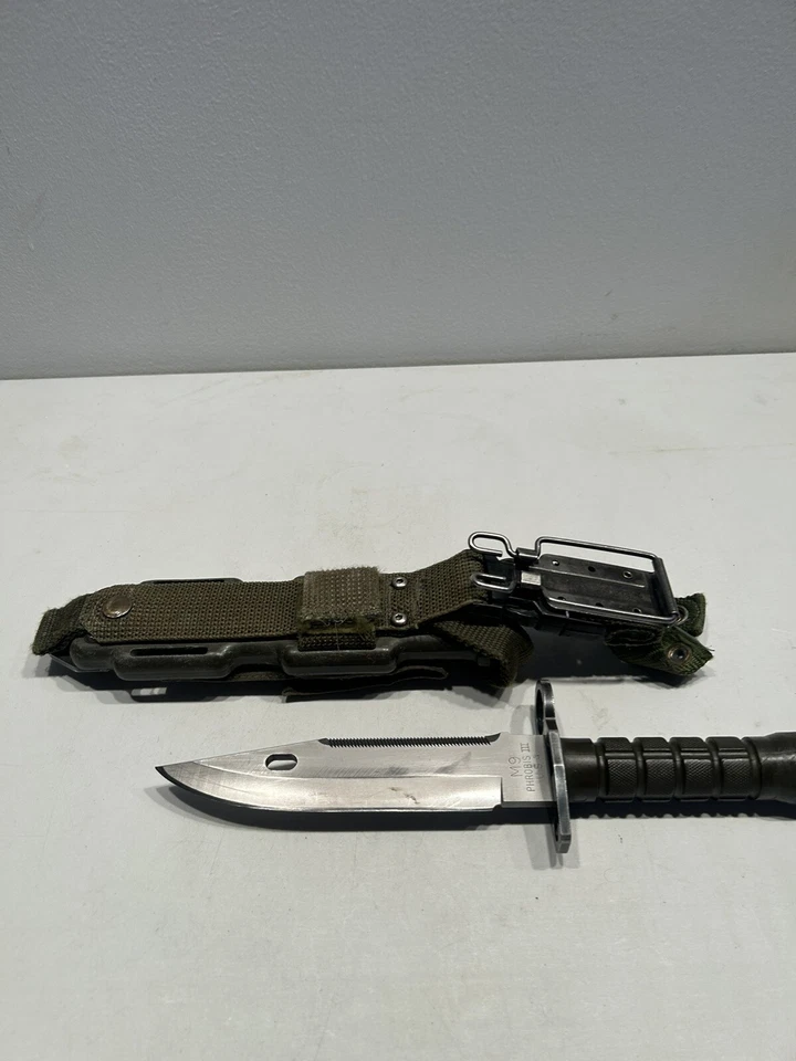 Lâmina fixa militar US M9 PHROBIS III com estojo de bainha US Phrobis 3 #15. - Imagem 2 de 4