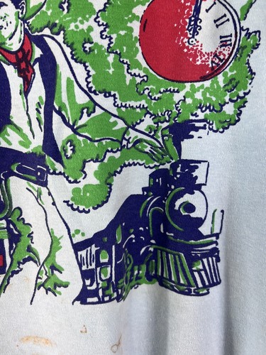 T-shirt promozionale vintage anni 60 mezzogiorno alto film italiano spaghetti western super rara - Foto 5 di 24