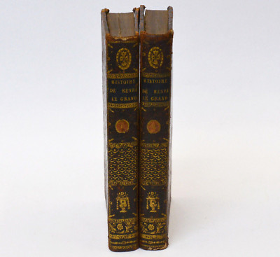2 Bände Histoire de Henri Le Grand Madame La Comtesse de Genlis Paris 1815