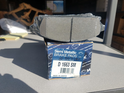 New Meyle Disc Brake Pad Set Front  D1663SM